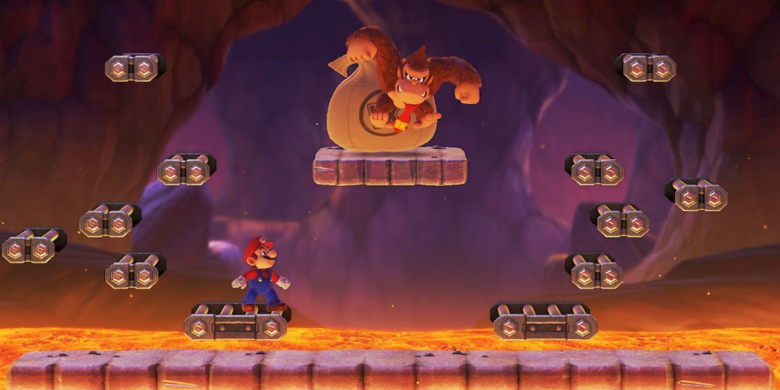 Cốt truyện của Mario Vs. Donkey Kong xoay quanh việc Mario theo đuổi Donkey Kong sau khi con khỉ lớn này đánh cắp tất cả các chú Mini-Mario